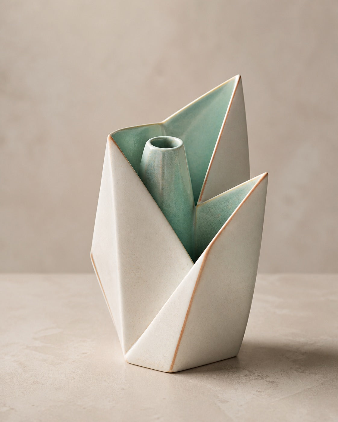 Coveintra Origami Reef Bud Vase