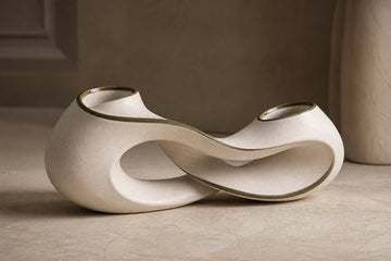 Coveintra Drift Ribbon Mantel Sculpture